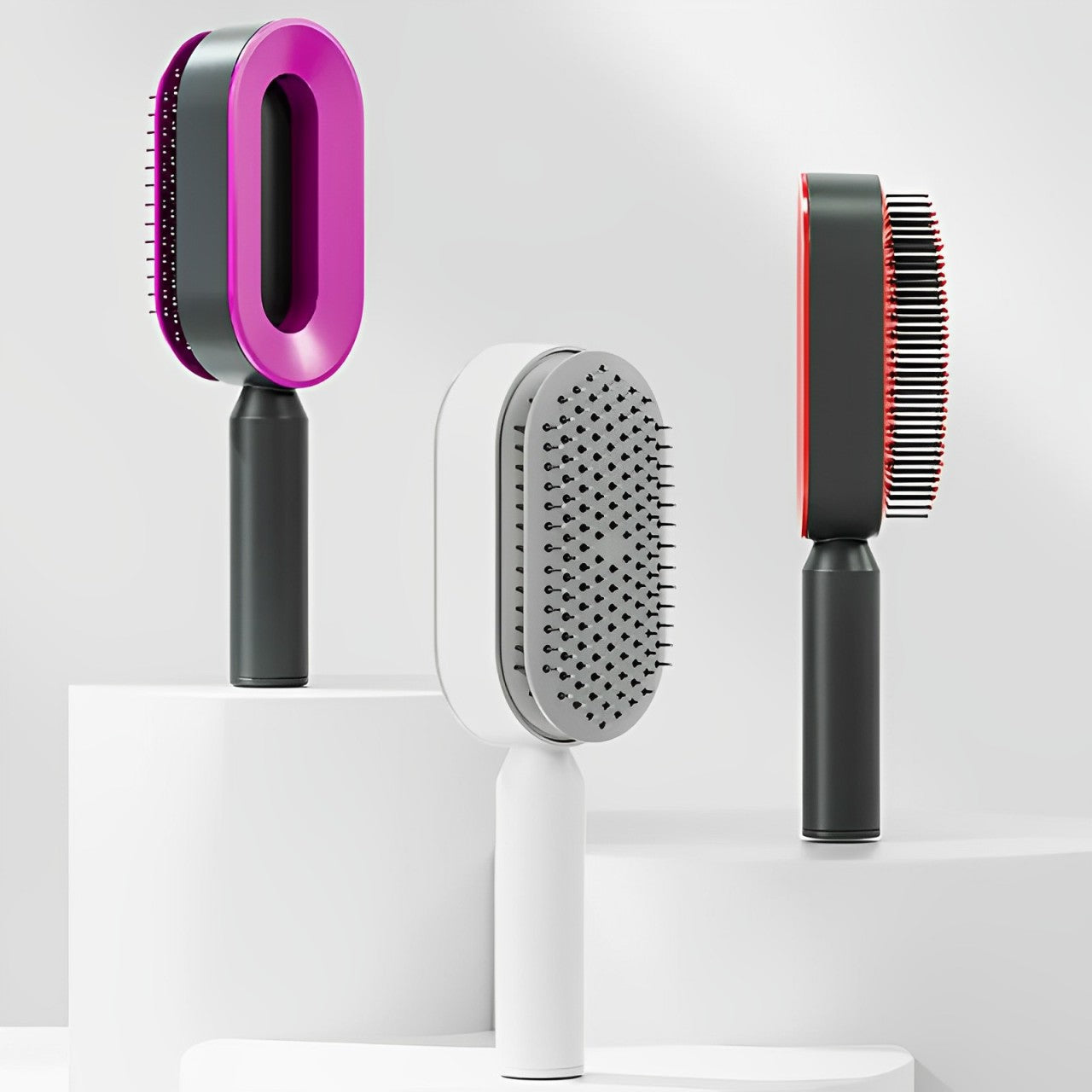 GleamEase™ - Self Cleaning Hair Brush
